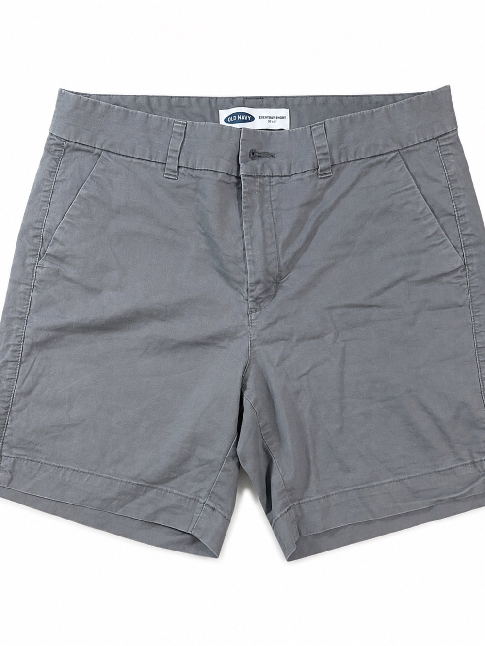 Old Navy Women’s Gray Flat-Front Shorts